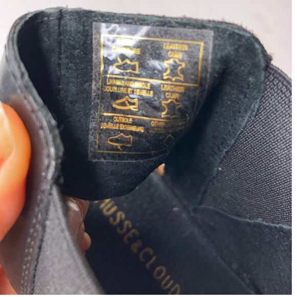 Musse & Cloud Black Open-Toe Flats - Picture 11 of 15